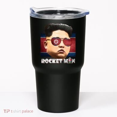 Cool Rocket Man Kim Jong Un Tumbler
