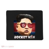 Cool Rocket Man Kim Jong Un Mousepad thumb 0