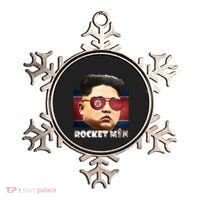 Cool Rocket Man Kim Jong Un Ornament thumb 0