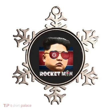 Cool Rocket Man Kim Jong Un Ornament