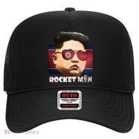 Cool Rocket Man Kim Jong Un Hat thumb 0