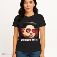 Cool Rocket Man Kim Jong Un Women's T-Shirt thumb 4