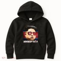 Cool Rocket Man Kim Jong Un Kids Hoodie thumb 0