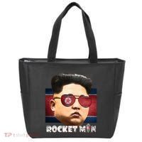 Cool Rocket Man Kim Jong Un Tote Bag thumb 0