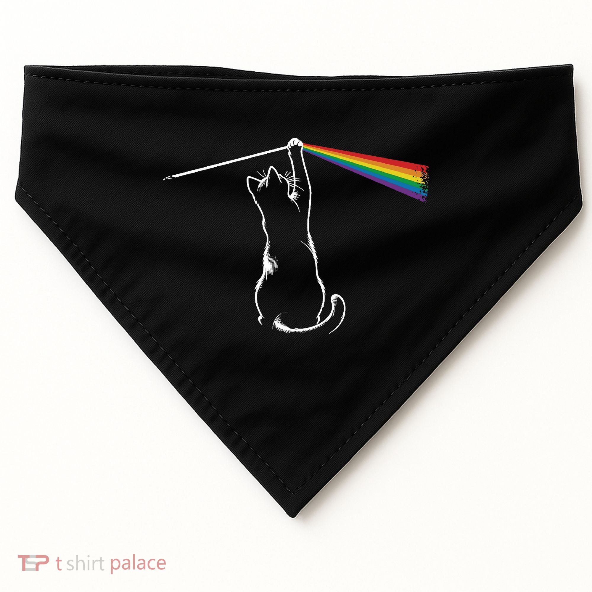 Cat Rock Music Band Concert USA-Made Doggie Bandana