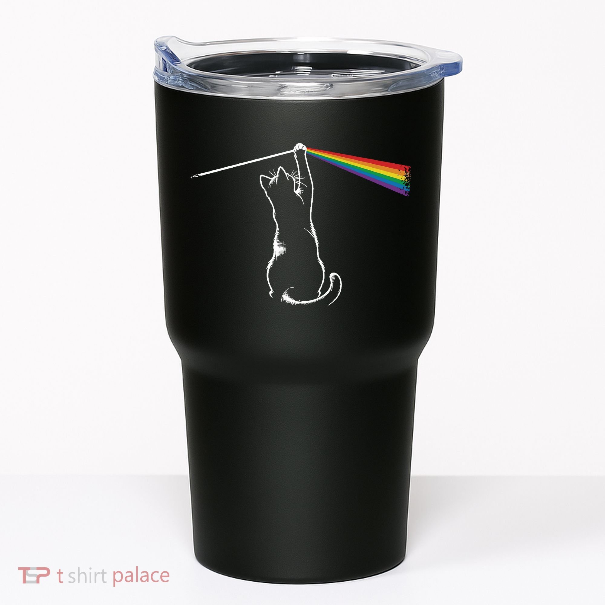Cat Rock Music Band Concert Tumbler