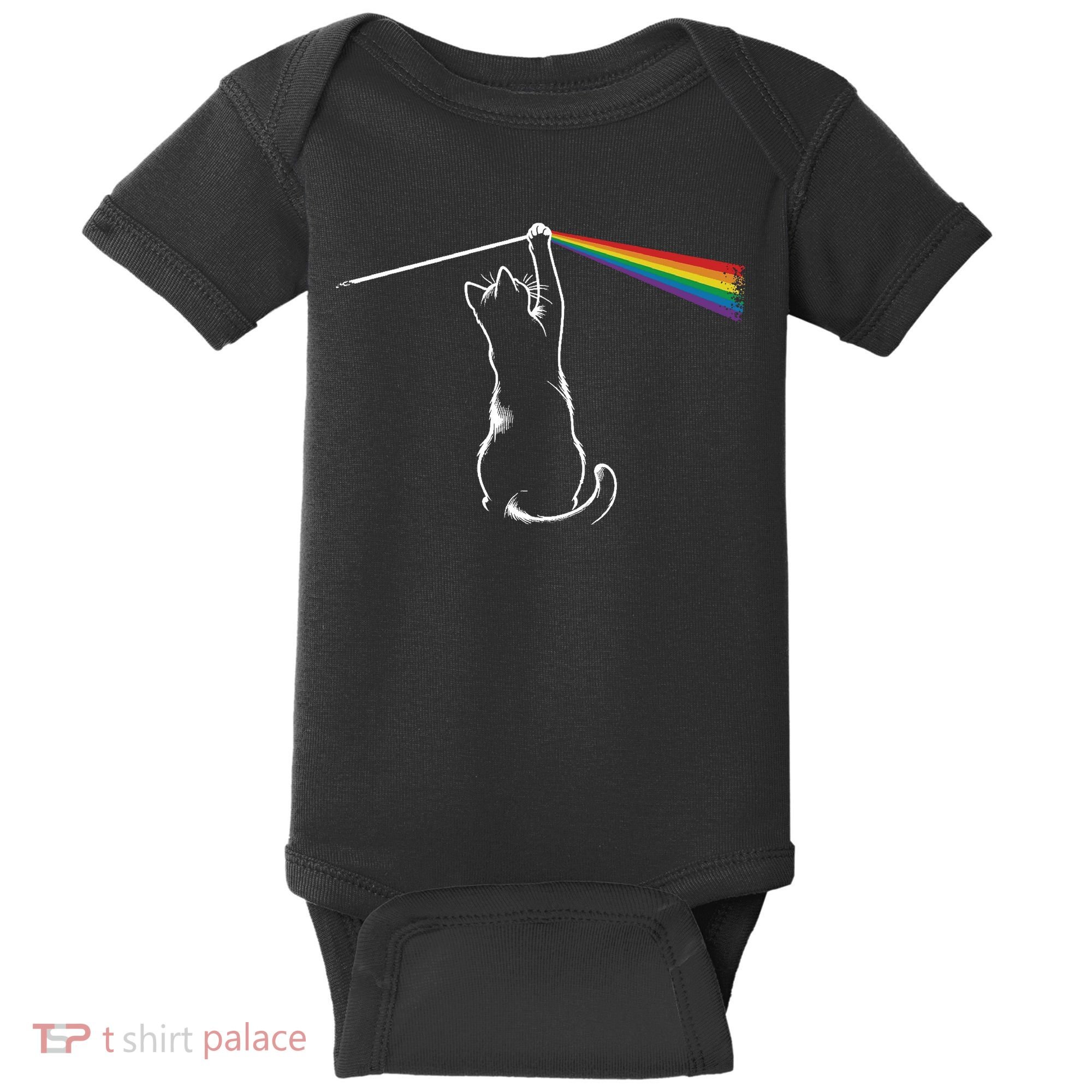 Cat Rock Music Band Concert Baby Bodysuit