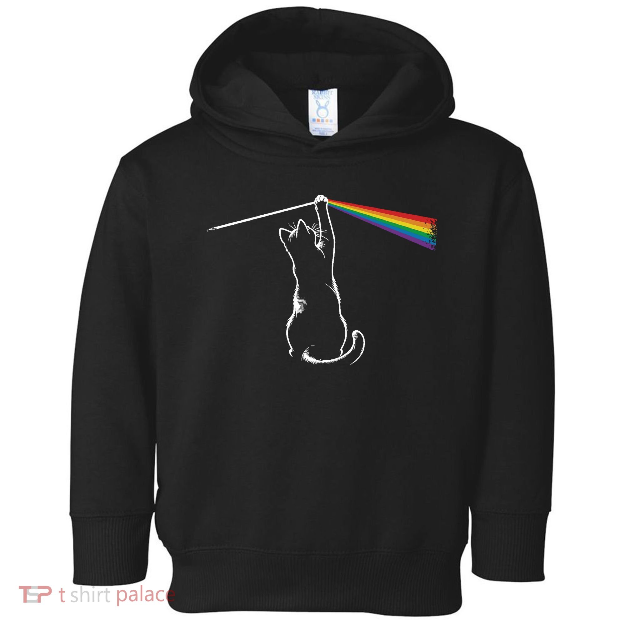 Cat Rock Music Band Concert Toddler Hoodie