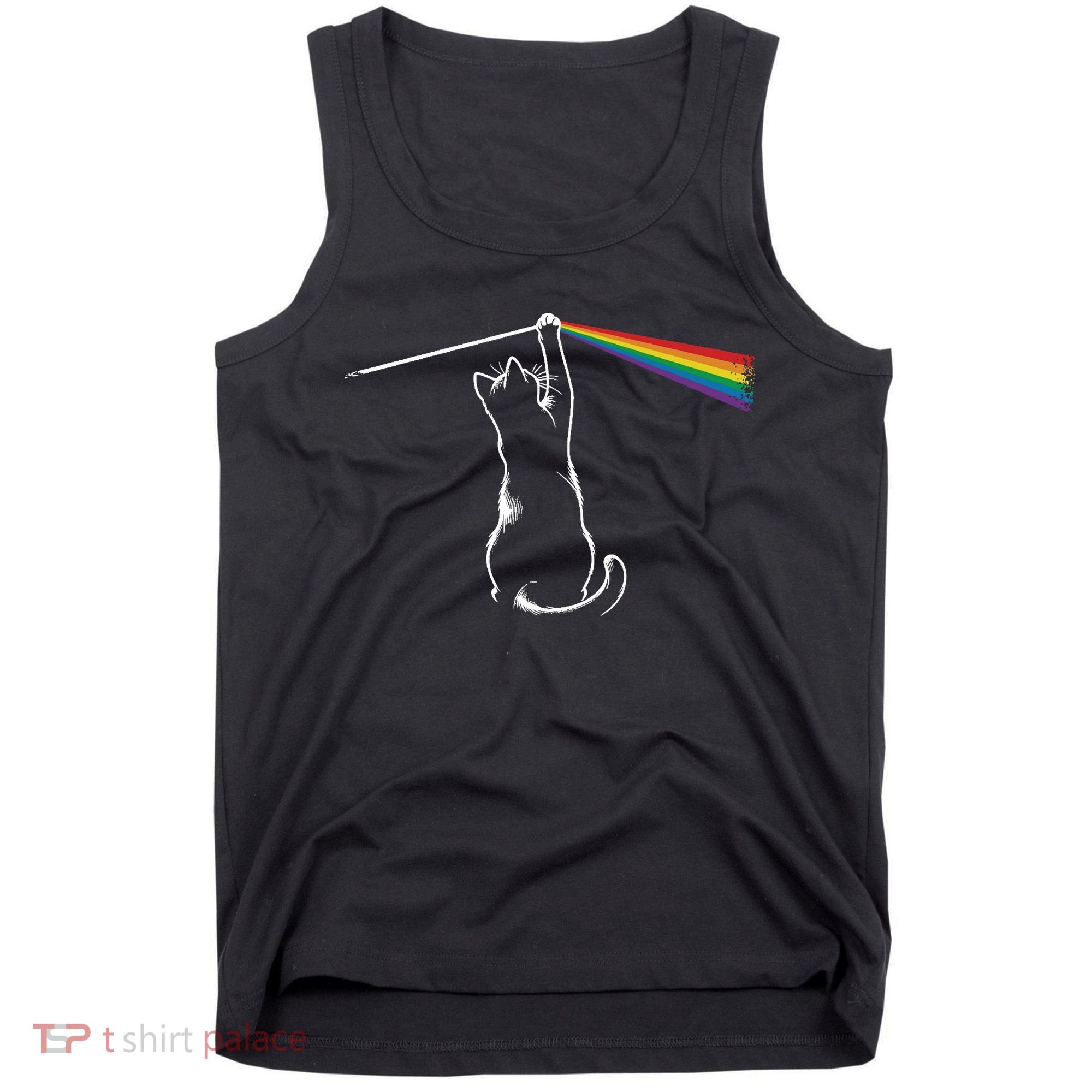 Cat Rock Music Band Concert Tank Top