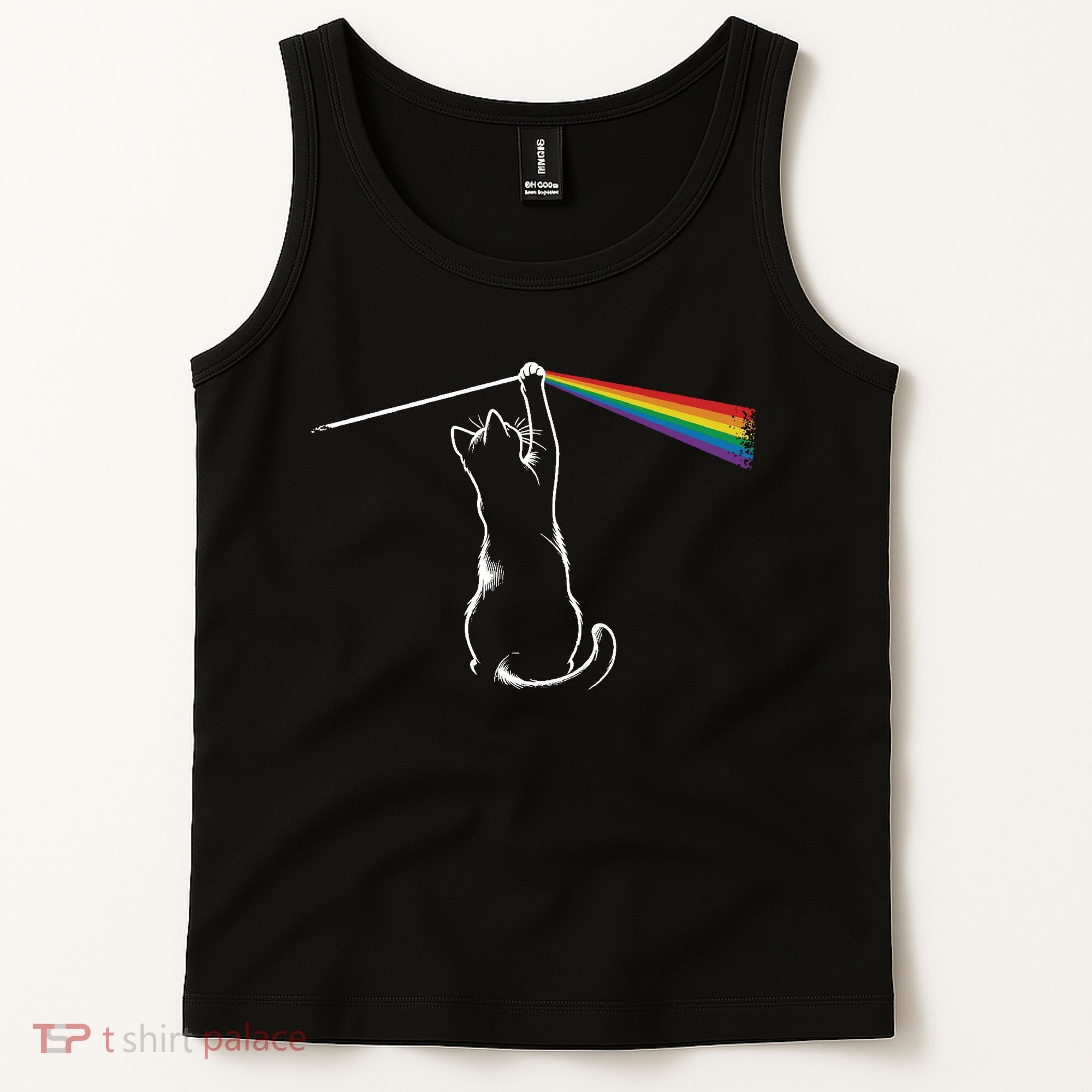 Cat Rock Music Band Concert Tank Top