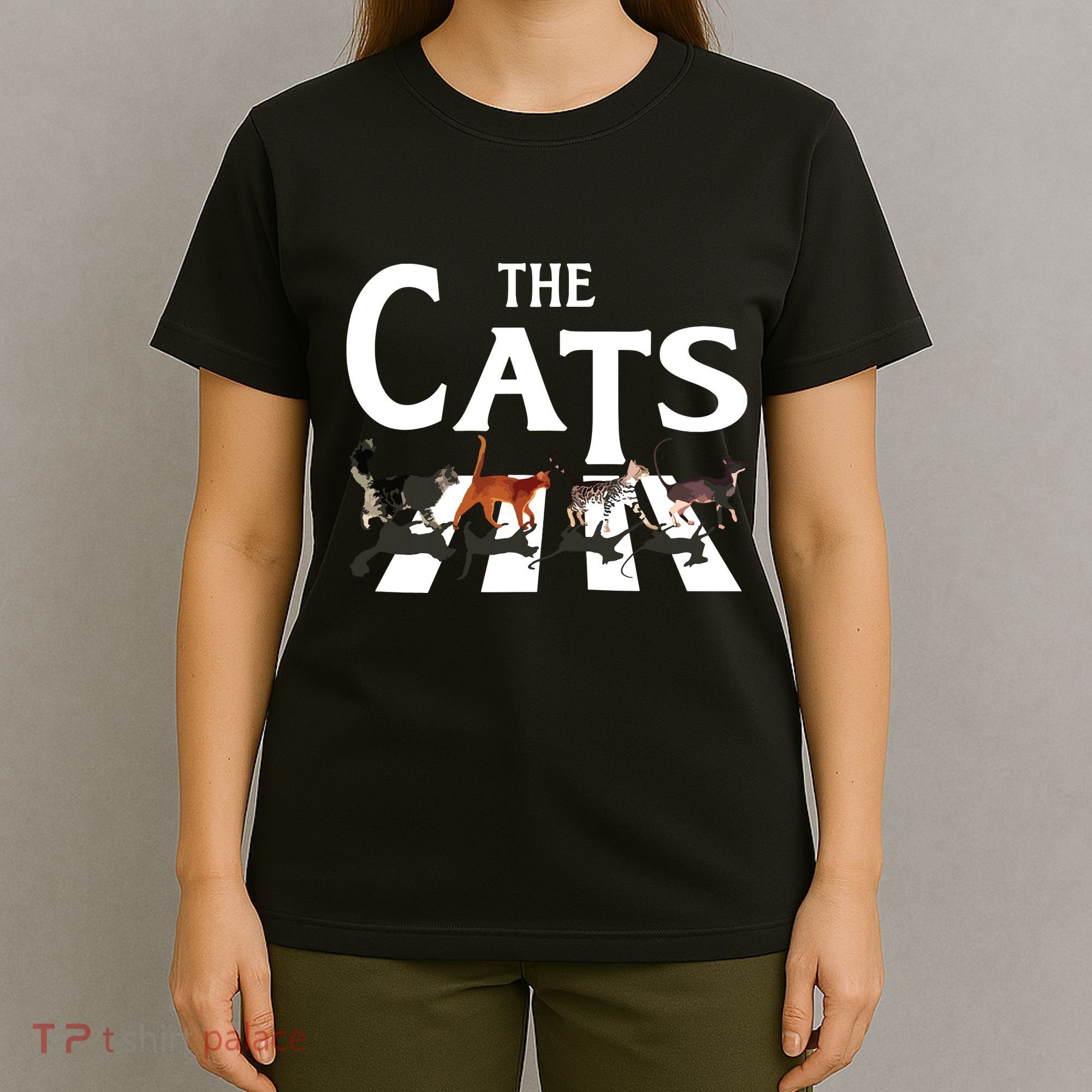 Cat Rock Music Funny Cat Lover Gifts T-Shirt