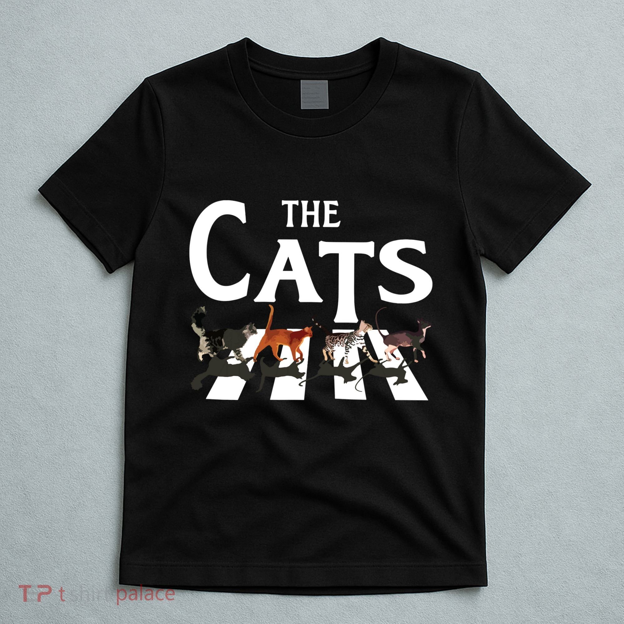 Cat Rock Music Funny Cat Lover Gifts T-Shirt
