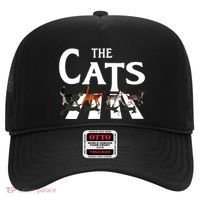 Cat Rock Music Funny Cat Lover Gifts Hat thumb 0