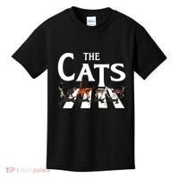Cat Rock Music Funny Cat Lover Gifts Kids T-Shirt thumb 0