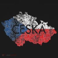 Czech Republic Map And Flag Souvenir Distressed Ceska Sweatshirt thumb 3