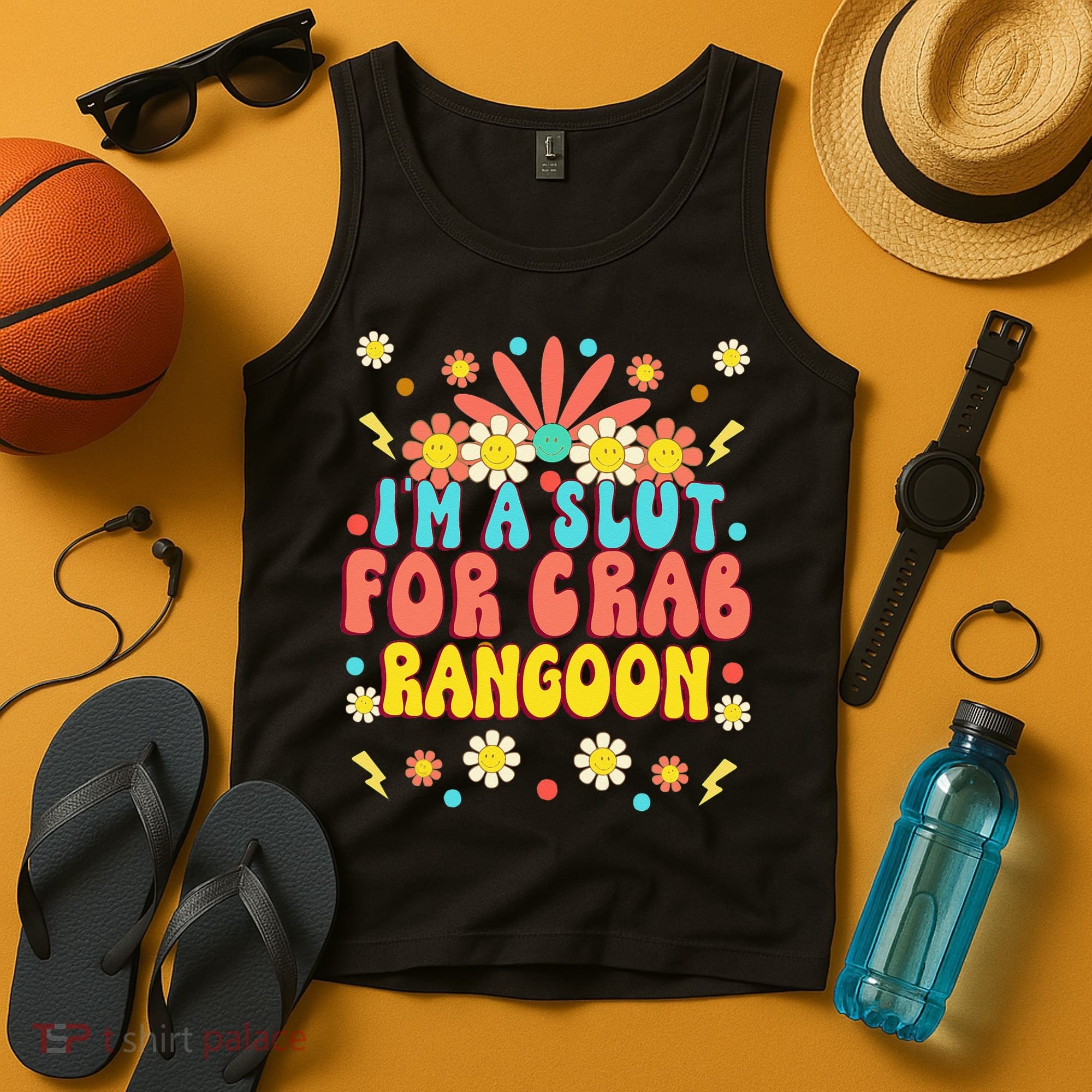 Crab Rangoon Meme - I'm A Slut For Crab Rangoon Tank Top