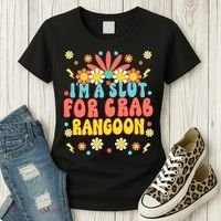 Crab Rangoon Meme - I'm A Slut For Crab Rangoon Women's T-Shirt thumb 3