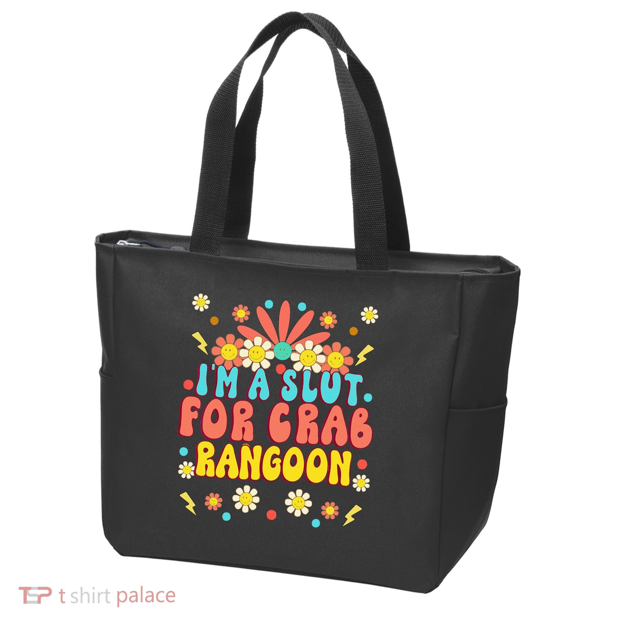 Crab Rangoon Meme - I'm A Slut For Crab Rangoon Tote Bag
