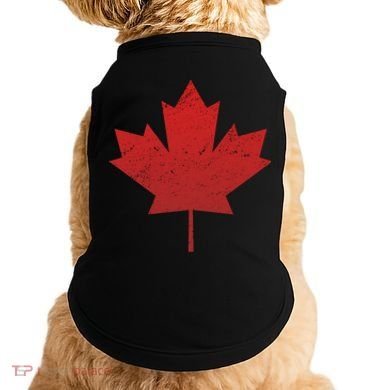 Canadian Red Maple Leaf Symbol Doggie Tank