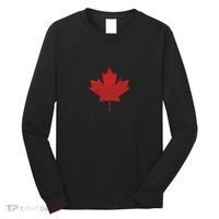 Canadian Red Maple Leaf Symbol Long Sleeve Shirt thumb 0