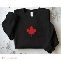 Canadian Red Maple Leaf Symbol Sweatshirt thumb 2