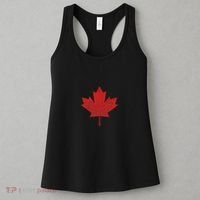 Canadian Red Maple Leaf Symbol Women's Tank Top thumb 3