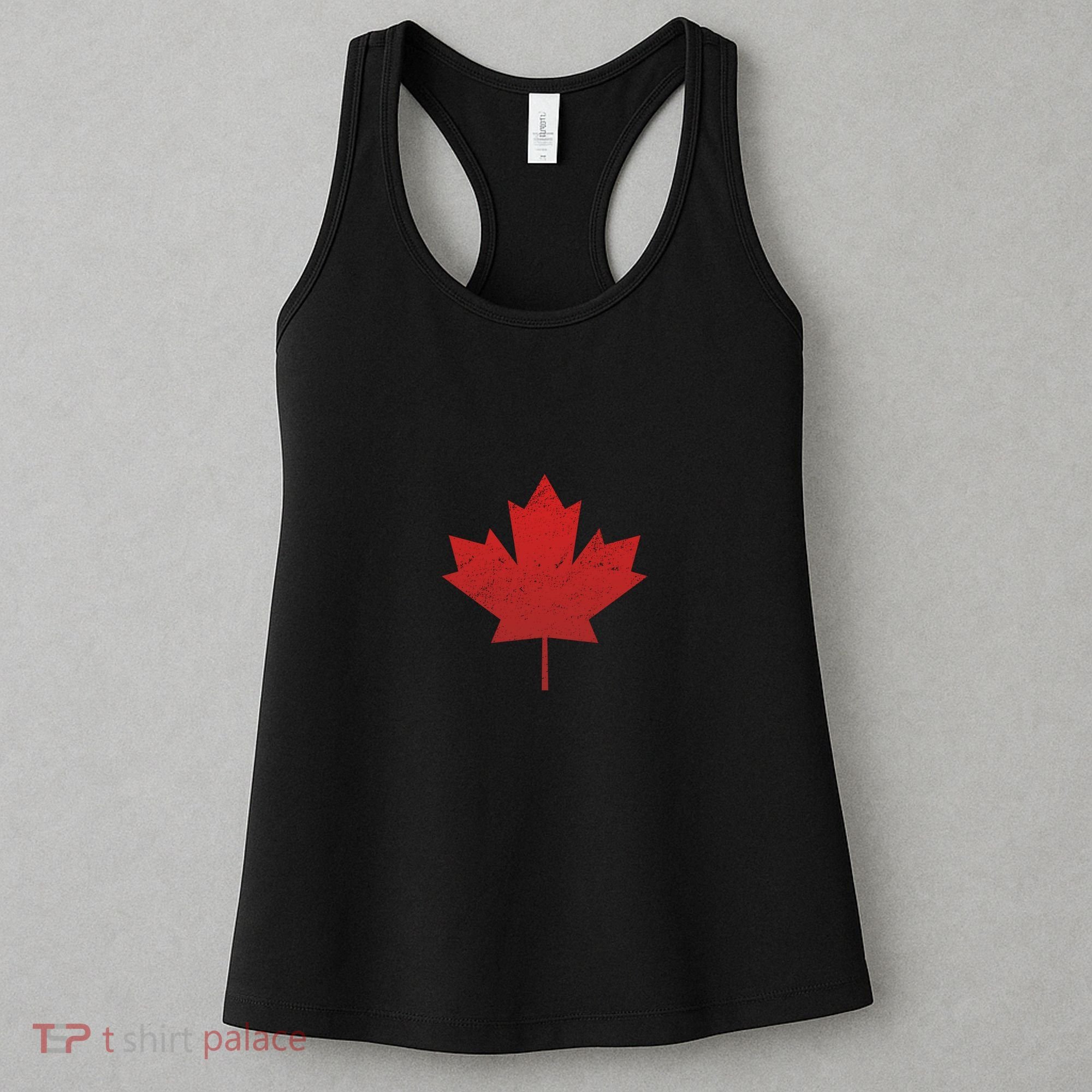 Canadian Red Maple Leaf Symbol Women's Tank Top