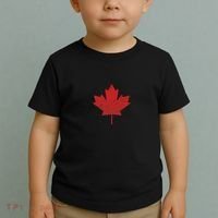 Canadian Red Maple Leaf Symbol Toddler T-Shirt thumb 2