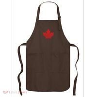 Canadian Red Maple Leaf Symbol Apron thumb 0