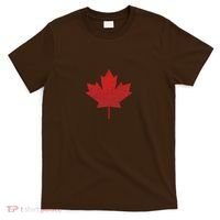 Canadian Red Maple Leaf Symbol T-Shirt thumb 0