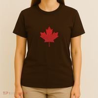 Canadian Red Maple Leaf Symbol T-Shirt thumb 4
