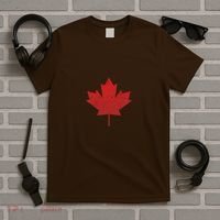 Canadian Red Maple Leaf Symbol T-Shirt thumb 5