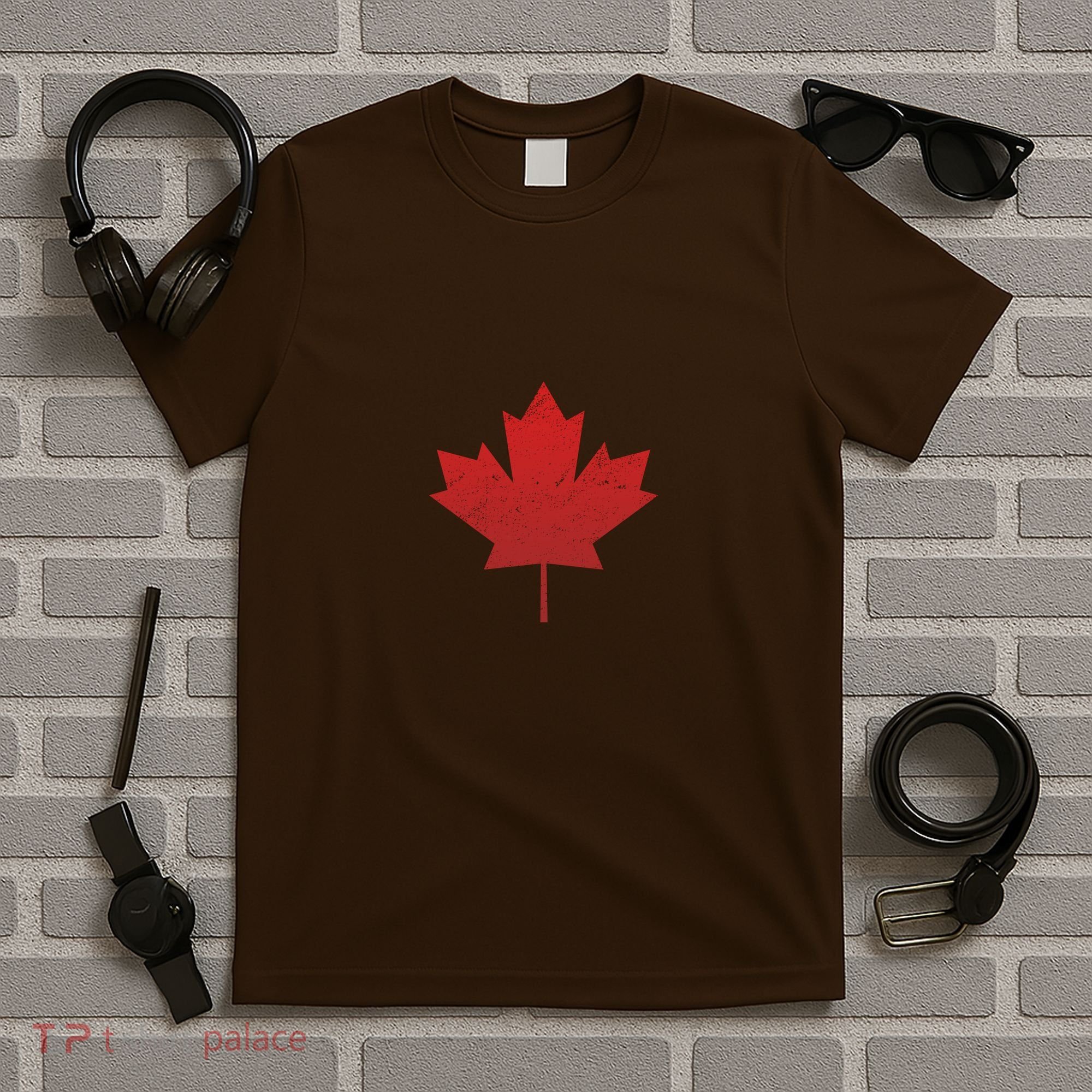 Canadian Red Maple Leaf Symbol T-Shirt
