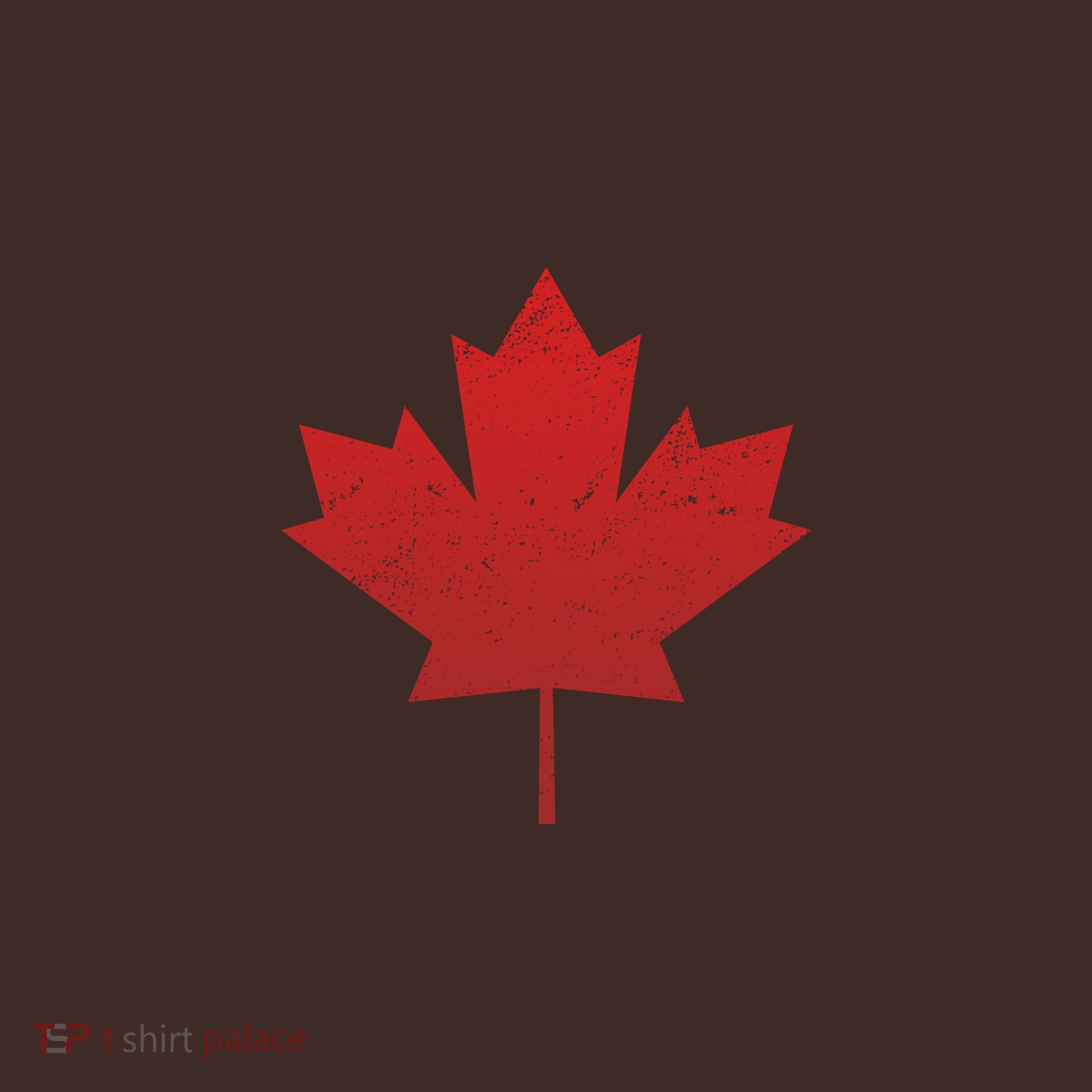 Canadian Red Maple Leaf Symbol Coaster
