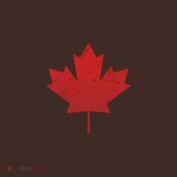 Canadian Red Maple Leaf Symbol Kids Hoodie thumb 2
