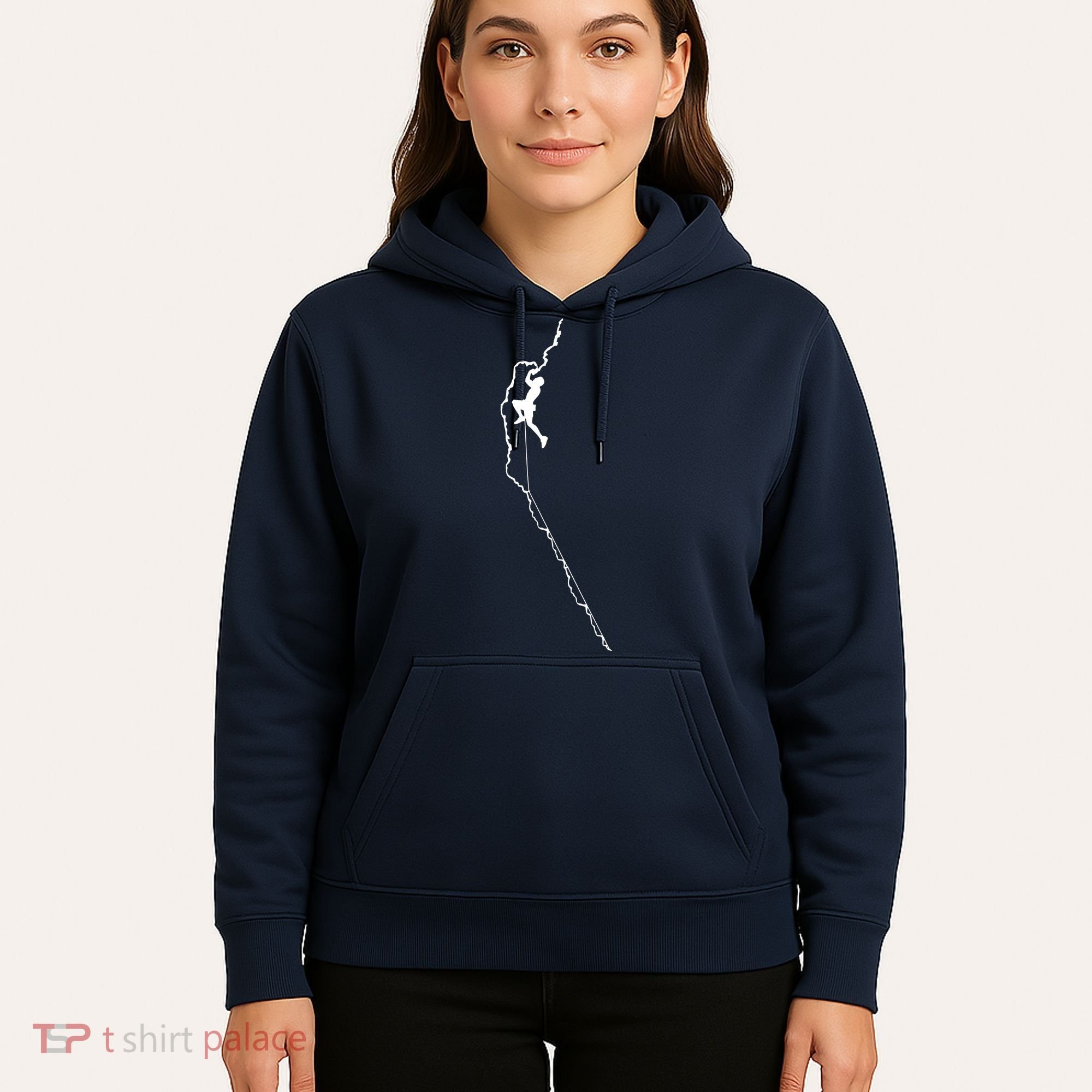 Climbing Rock Mountain Climber Bouldering Tee Gift Hoodie