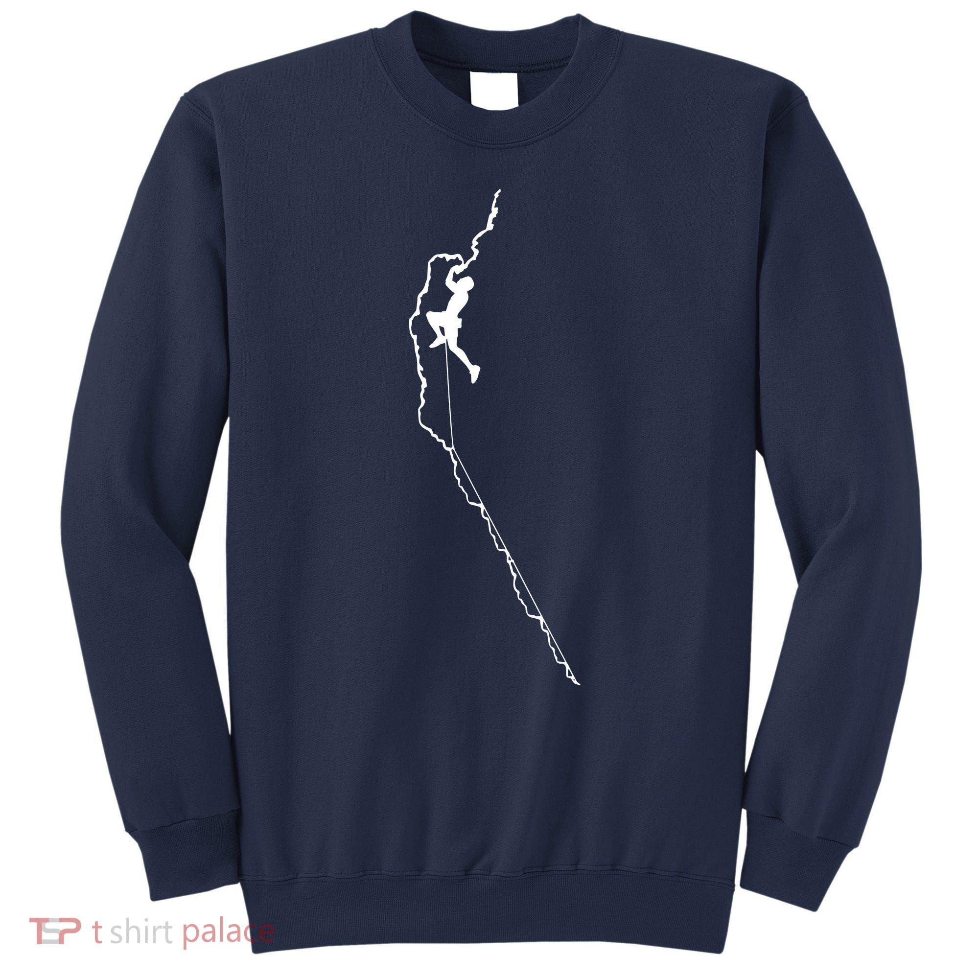Climbing Rock Mountain Climber Bouldering Tee Gift Sweatshirt