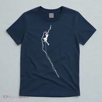 Climbing Rock Mountain Climber Bouldering Tee Gift T-Shirt thumb 5