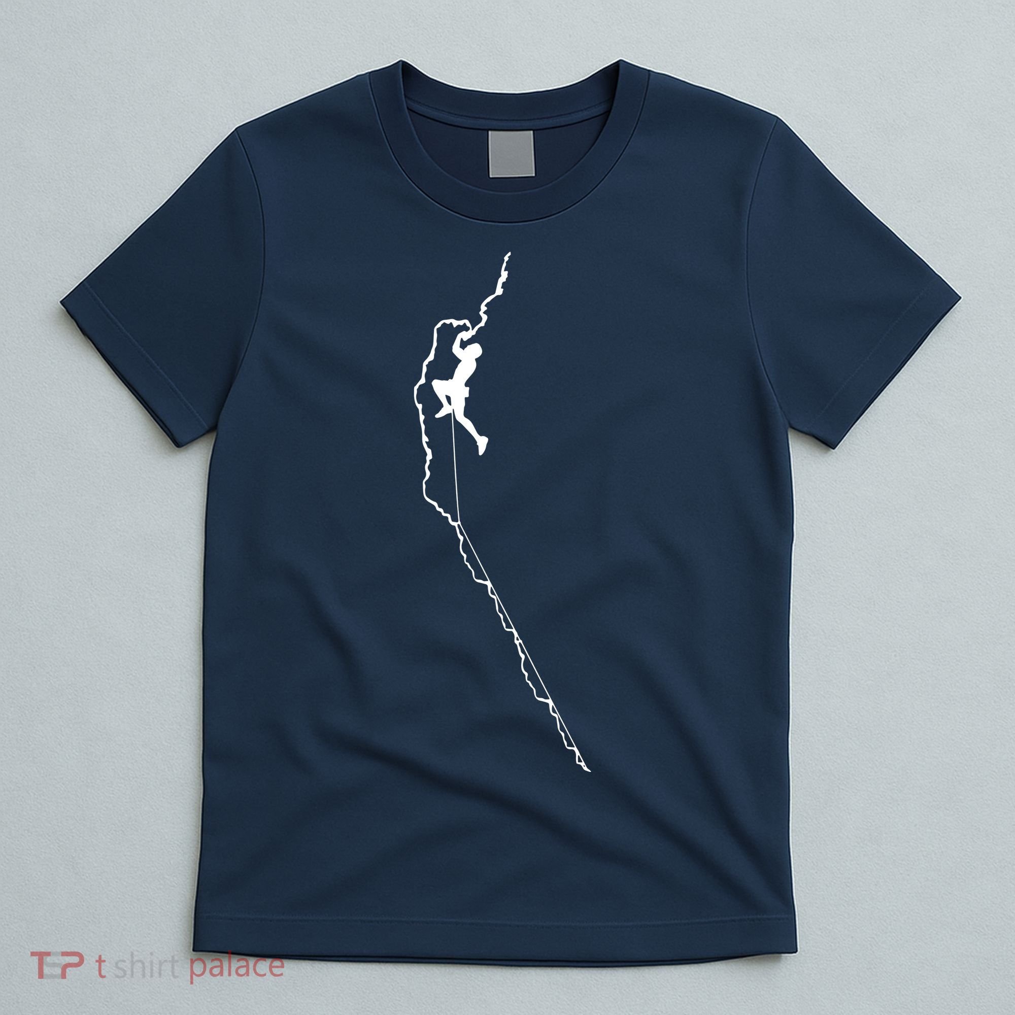 Climbing Rock Mountain Climber Bouldering Tee Gift T-Shirt