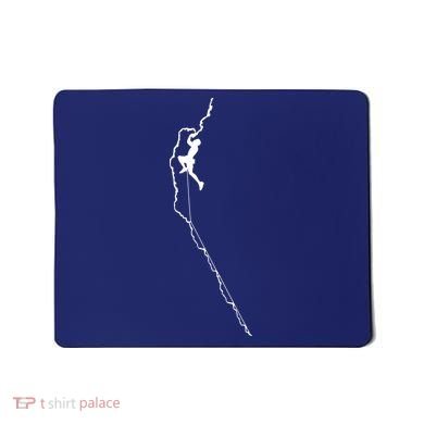 Climbing Rock Mountain Climber Bouldering Tee Gift Mousepad