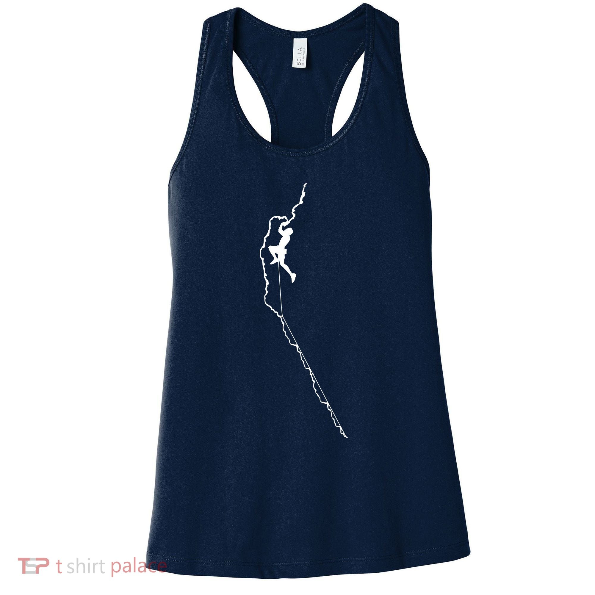 Climbing Rock Mountain Climber Bouldering Tee Gift Women's Tank Top