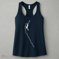 Climbing Rock Mountain Climber Bouldering Tee Gift Women's Tank Top thumb 3