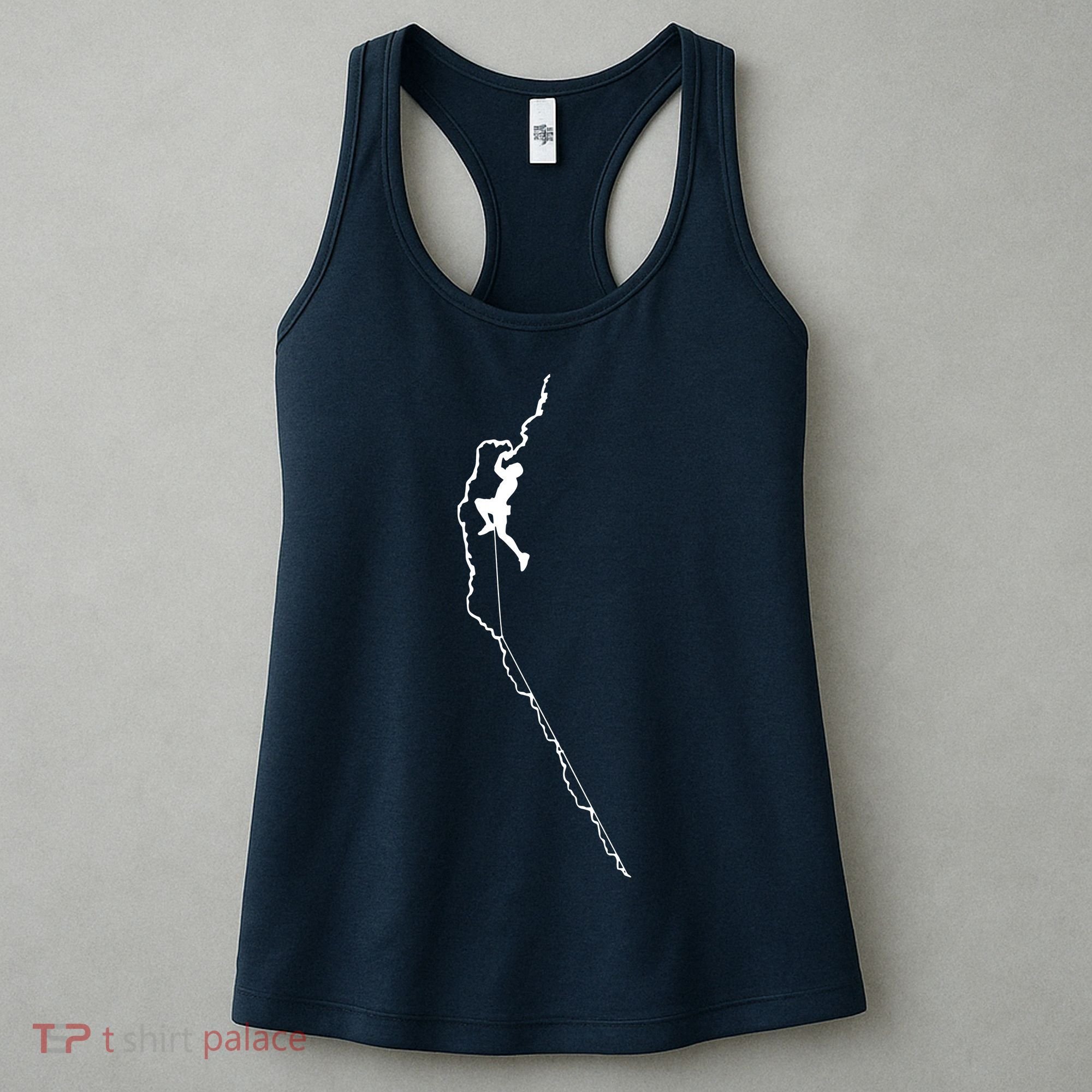 Climbing Rock Mountain Climber Bouldering Tee Gift Women's Tank Top