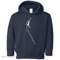 Climbing Rock Mountain Climber Bouldering Tee Gift Toddler Hoodie thumb 0