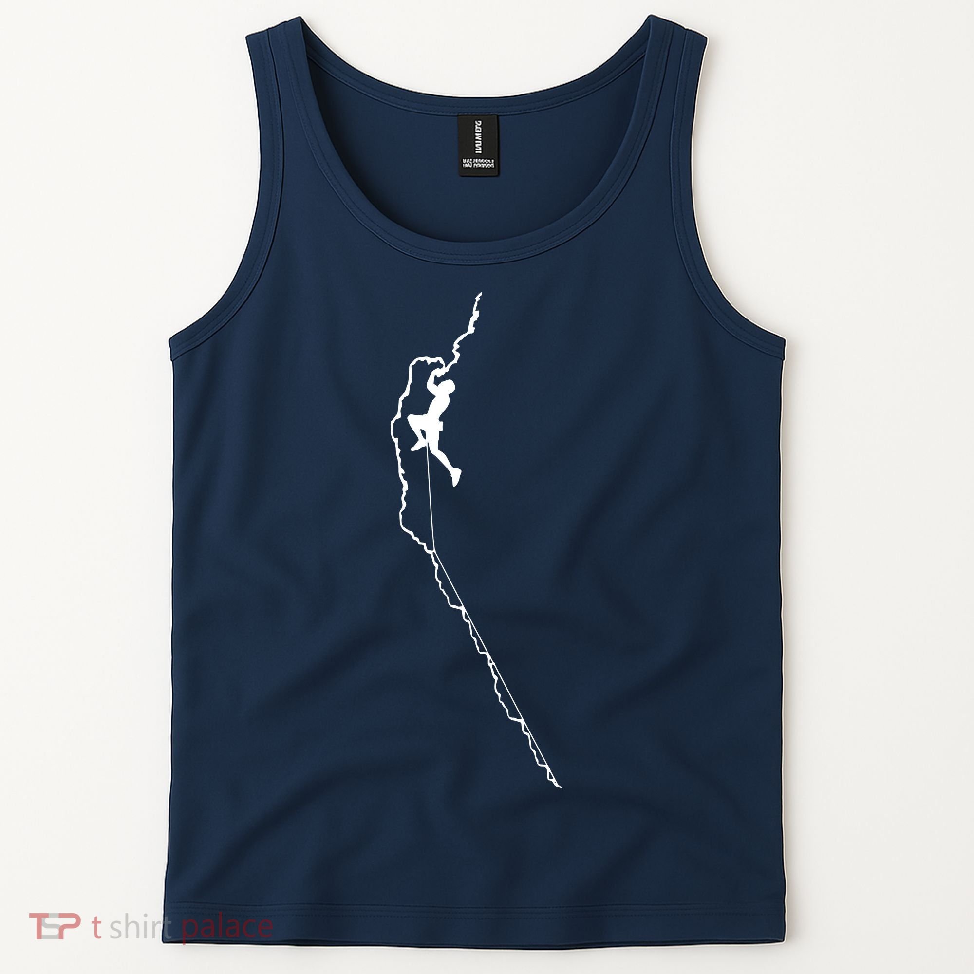 Climbing Rock Mountain Climber Bouldering Tee Gift Tank Top