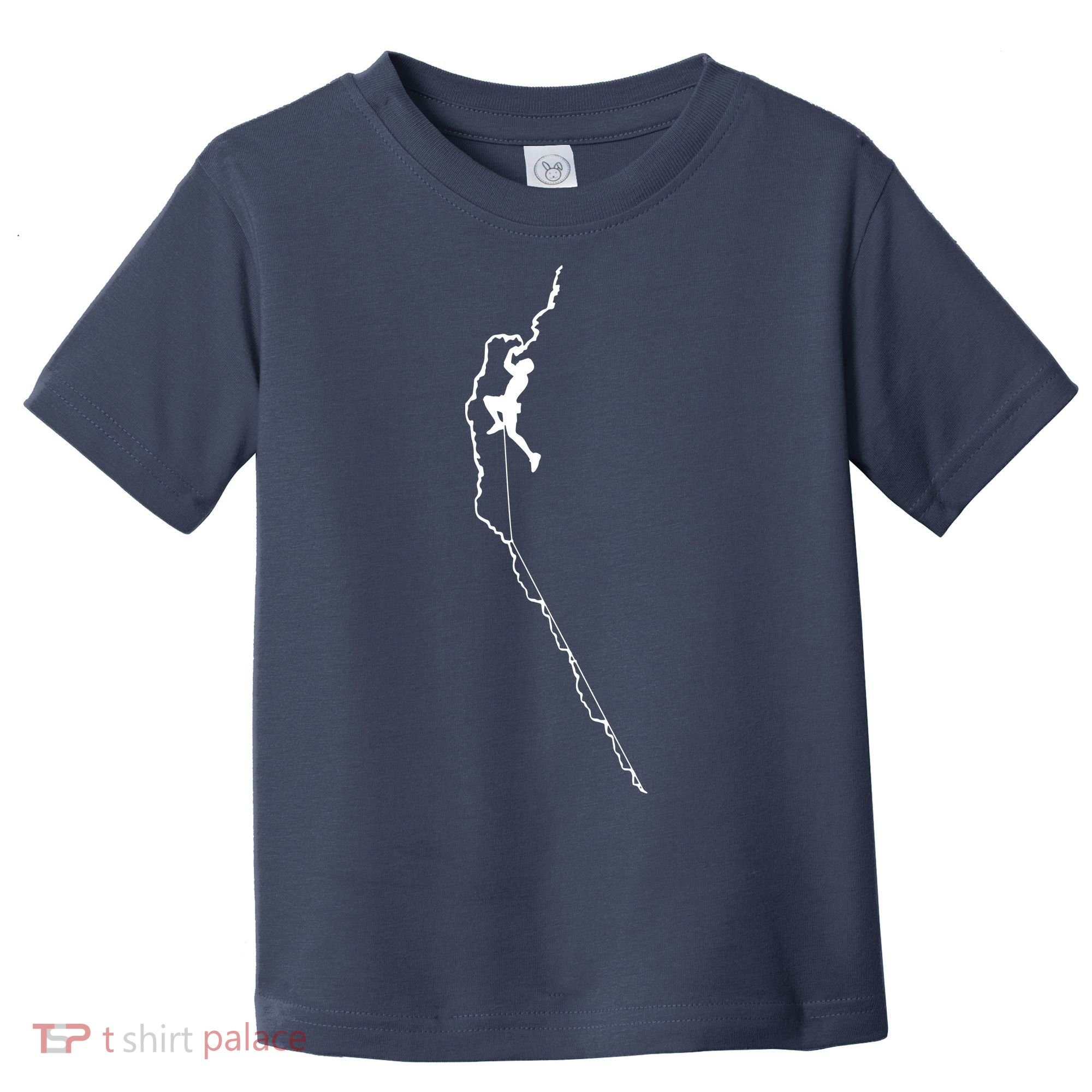 Climbing Rock Mountain Climber Bouldering Tee Gift Toddler T-Shirt