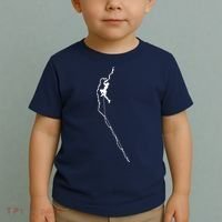Climbing Rock Mountain Climber Bouldering Tee Gift Toddler T-Shirt thumb 2