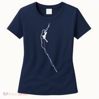 Climbing Rock Mountain Climber Bouldering Tee Gift Women's T-Shirt thumb 0