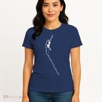 Climbing Rock Mountain Climber Bouldering Tee Gift Women's T-Shirt thumb 4