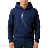 Climbing Rock Mountain Climber Bouldering Tee Gift Kids Hoodie thumb 4